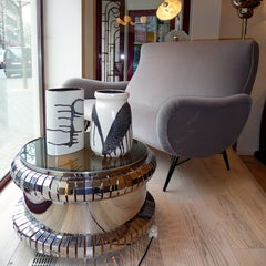 Vasi "Zebra" in stile Mid-Century Modern di Lapid, ceramica smaltata, Israele, 1965