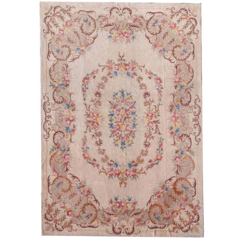 Distressed Antique European Spanish Area Rug with Arts and Crafts Style ...