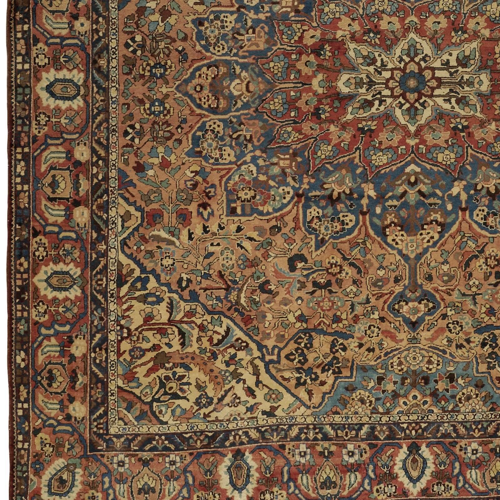 Persian Oversize Antique Bakhtiari Carpet