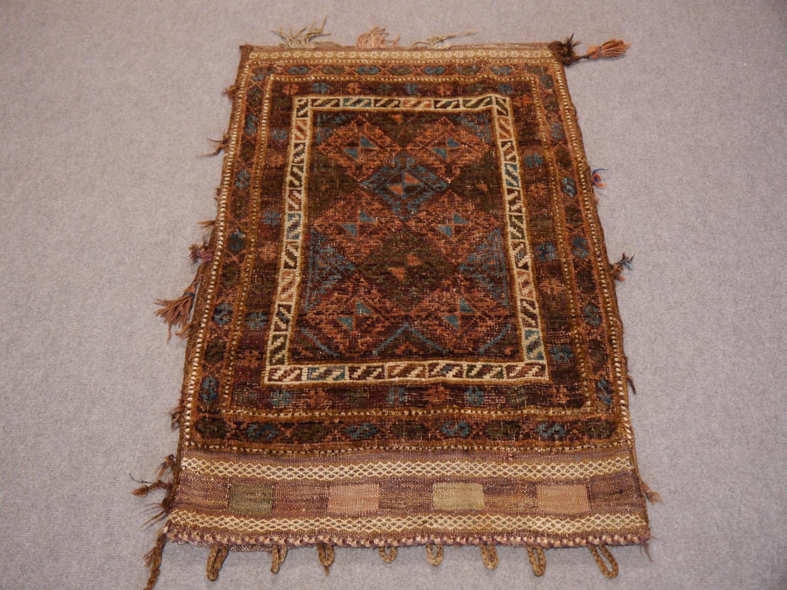 20th Century Antique Afghan Cornsack or Tribal Bag