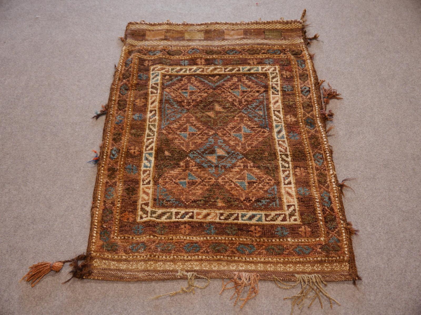 Antique Afghan Cornsack or Tribal Bag 1