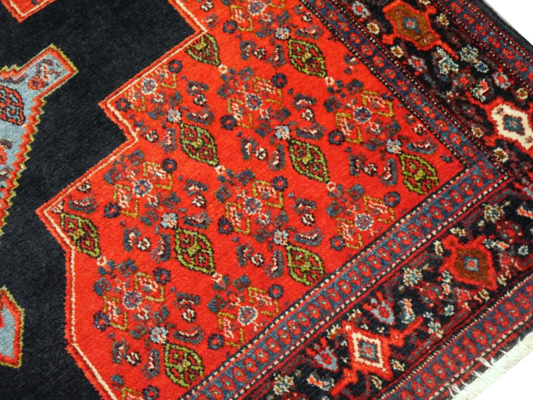 Vintage tribal rug hand-knotted Midcentury In Good Condition For Sale In Lohr, Bavaria, DE