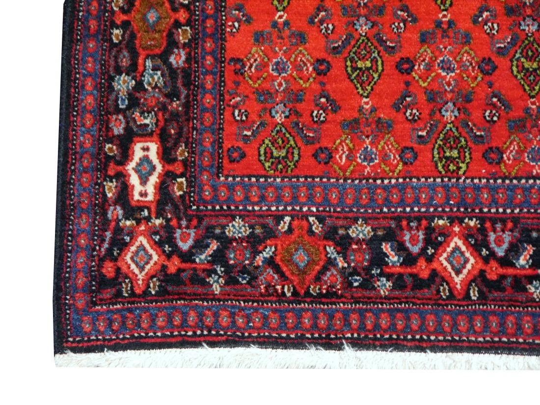 Tribal Vintage tribal rug hand-knotted Midcentury For Sale