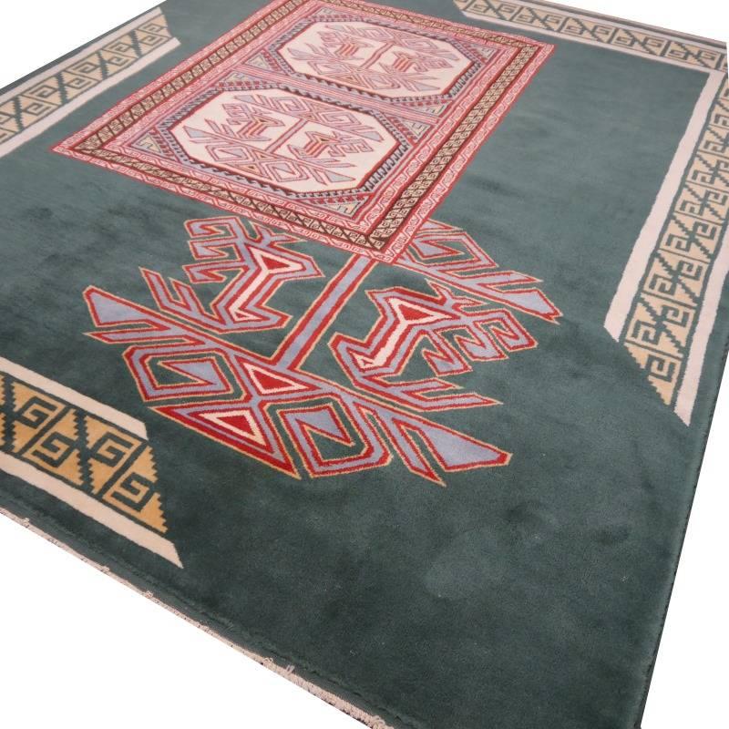 Türkischer Oushak-Teppich im Marby-Design im Zustand „Hervorragend“ im Angebot in Lohr, Bavaria, DE