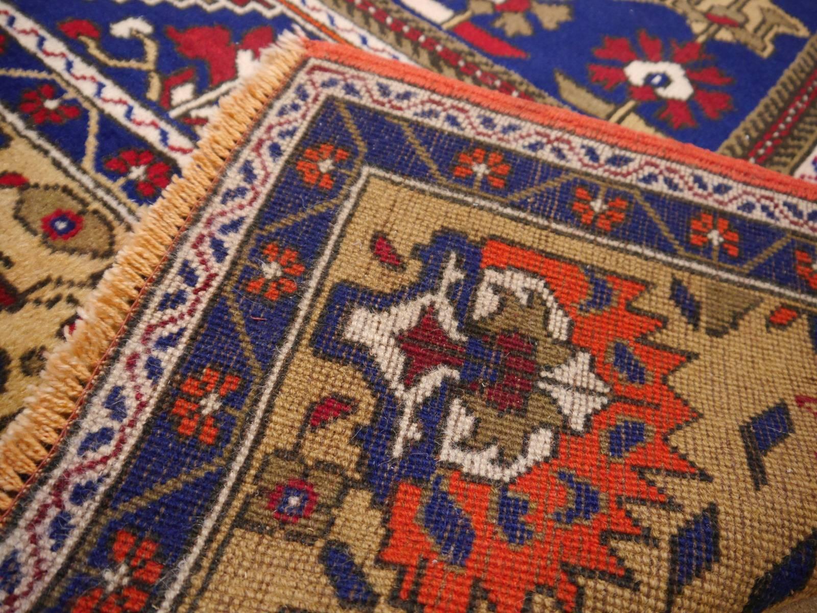 vintage turkish carpet