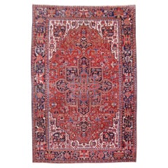 Djoharian Collection Antique Azeri Area Rug 8x12 ft Raumgröße Classic Vintage