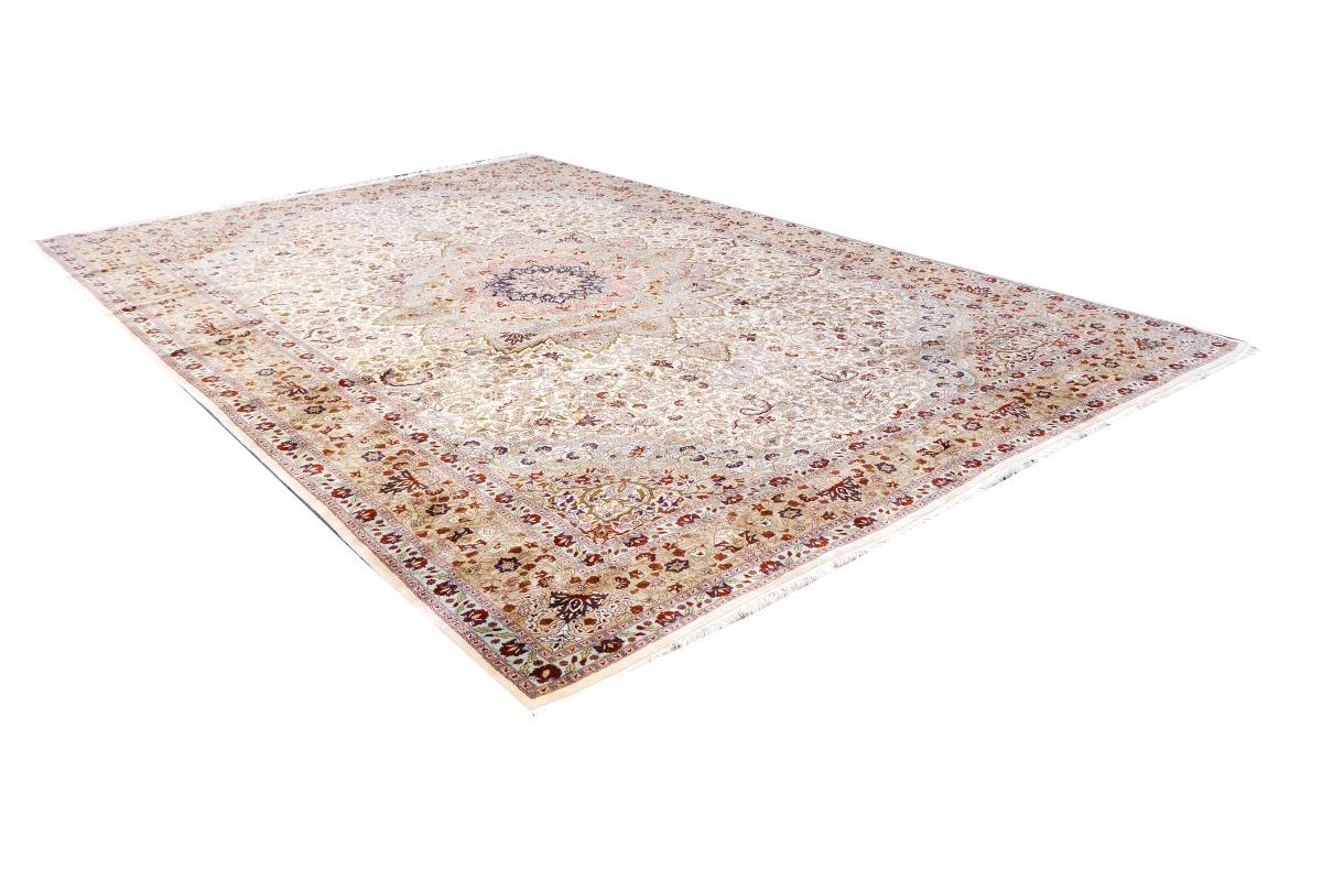 Oushak Tapis de sol Hereke Tapis turc de format palais  17 x 11 ft noué à la main taille de la pièce en vente
