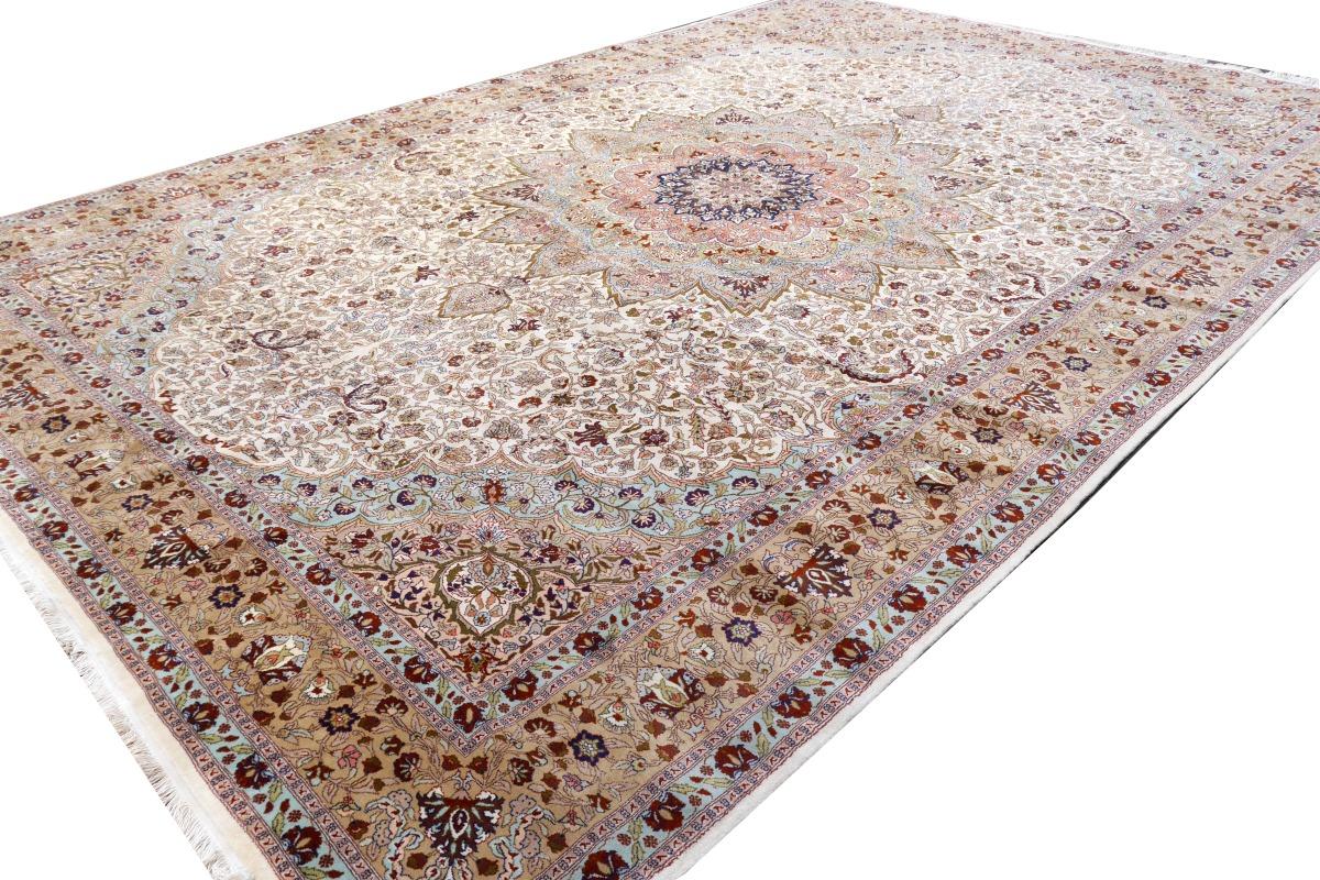 Turc Tapis de sol Hereke Tapis turc de format palais  17 x 11 ft noué à la main taille de la pièce en vente