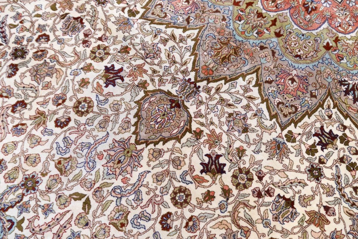 Tapis de sol Hereke Tapis turc de format palais  17 x 11 ft noué à la main taille de la pièce en vente 5