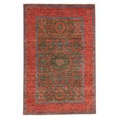 Djoharian Collection Mamluk Rug 4 x 3 ft Hand-Knotted 125 x 85 cm