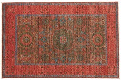 Djoharian Collection Mamluk Rug 4 x 3 ft Hand-Knotted 125 x 85 cm