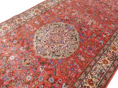 Tabriz Design Rug 18 x 5 ft large runner Persian traditional style 550 x 153 cm