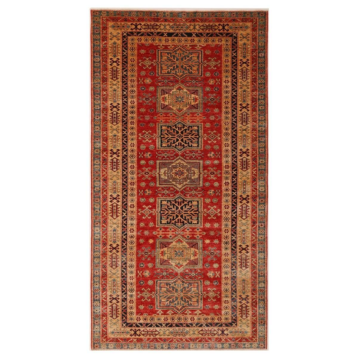 Hand-Knotted Pair of Very Fine Sherwan Rugs