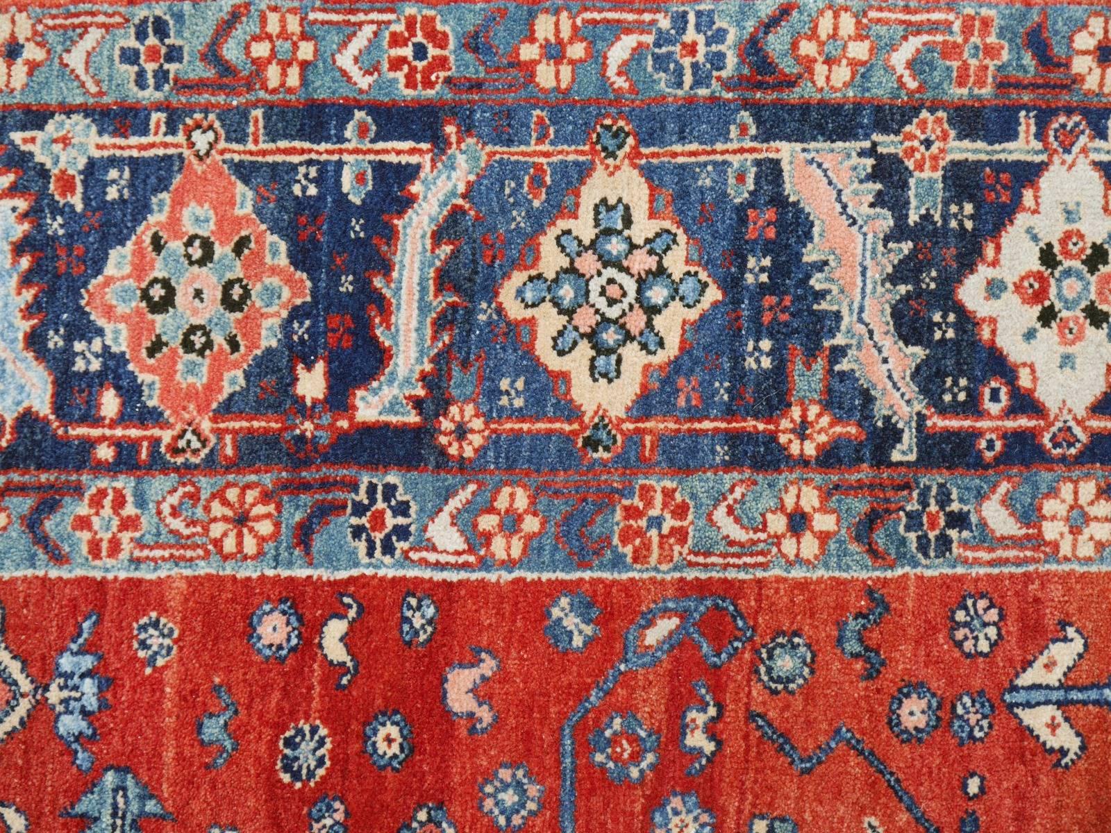 Turkish Persian Style Azeri Heriz Rug