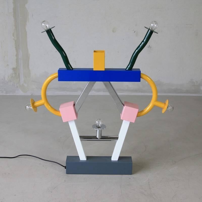 Italian Ashkoa Lamp by Ettore Sottsass