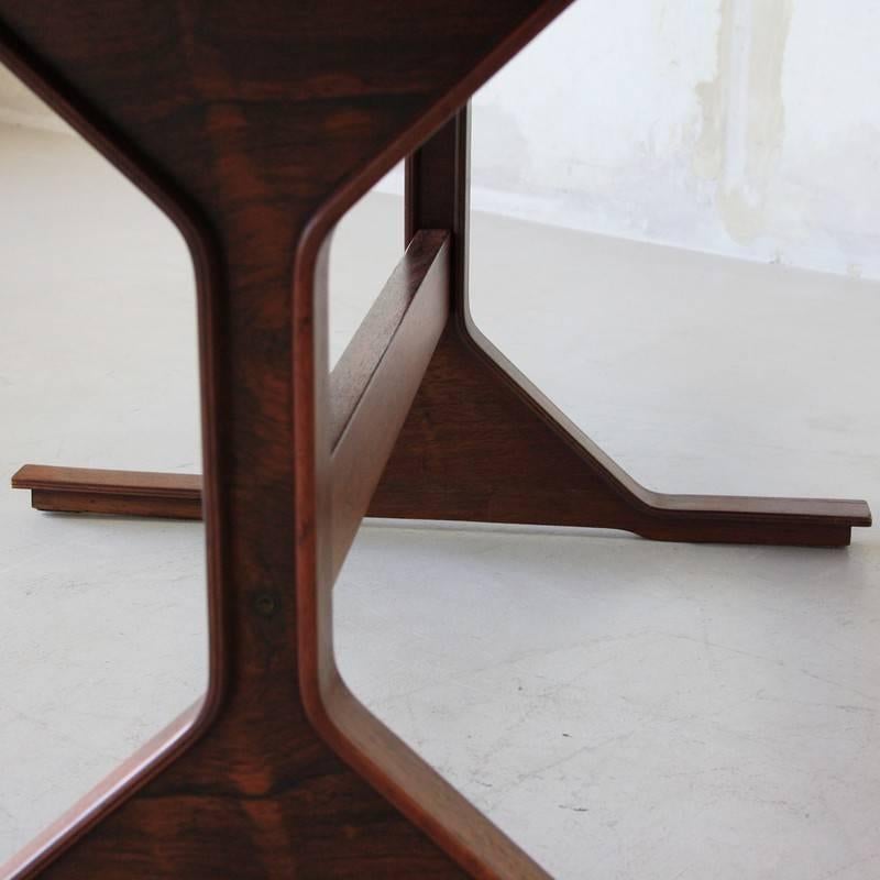 Rosewood Desk by Gianfranco Frattini In Excellent Condition In Berlin, DE