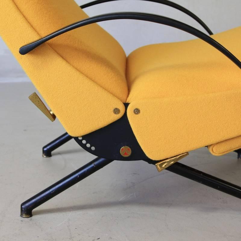 Modern P40 Reclining Lounge Chair by Osvaldo Borsani