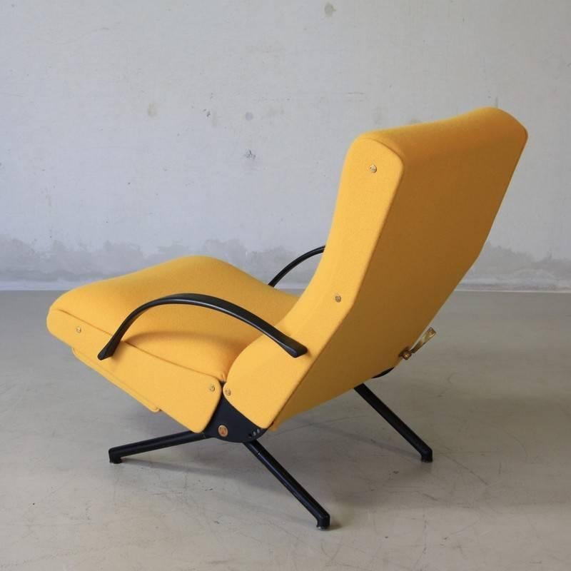 Italian P40 Reclining Lounge Chair by Osvaldo Borsani