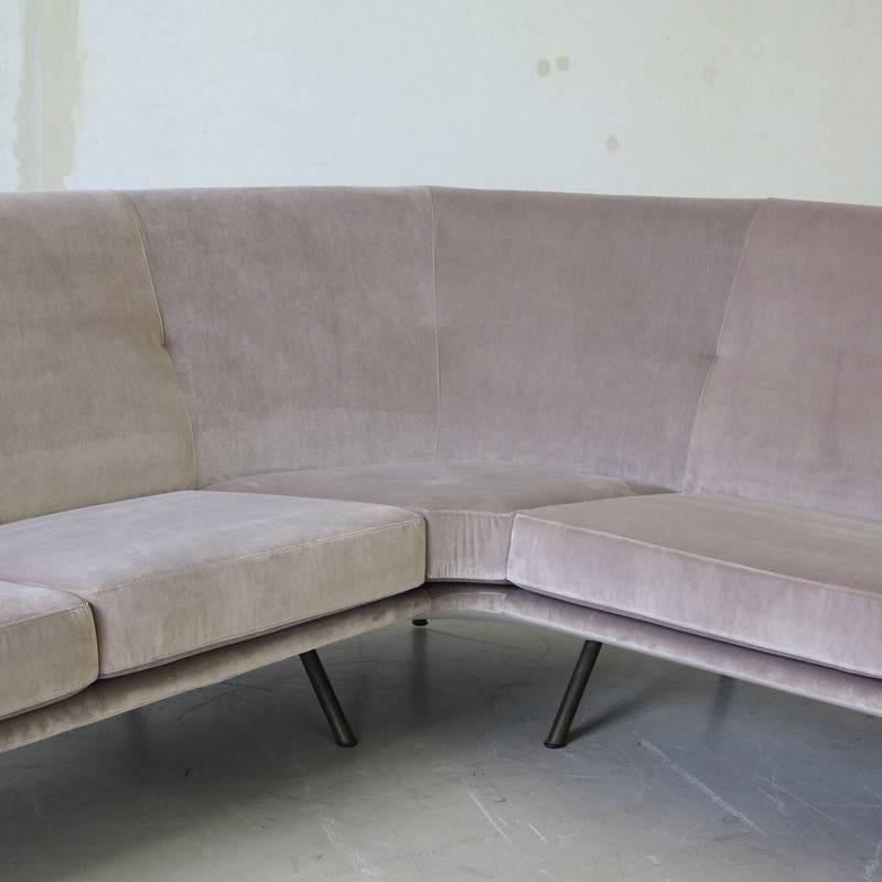 Mid-20th Century Large Corner Sofa by Marco ZANUSO