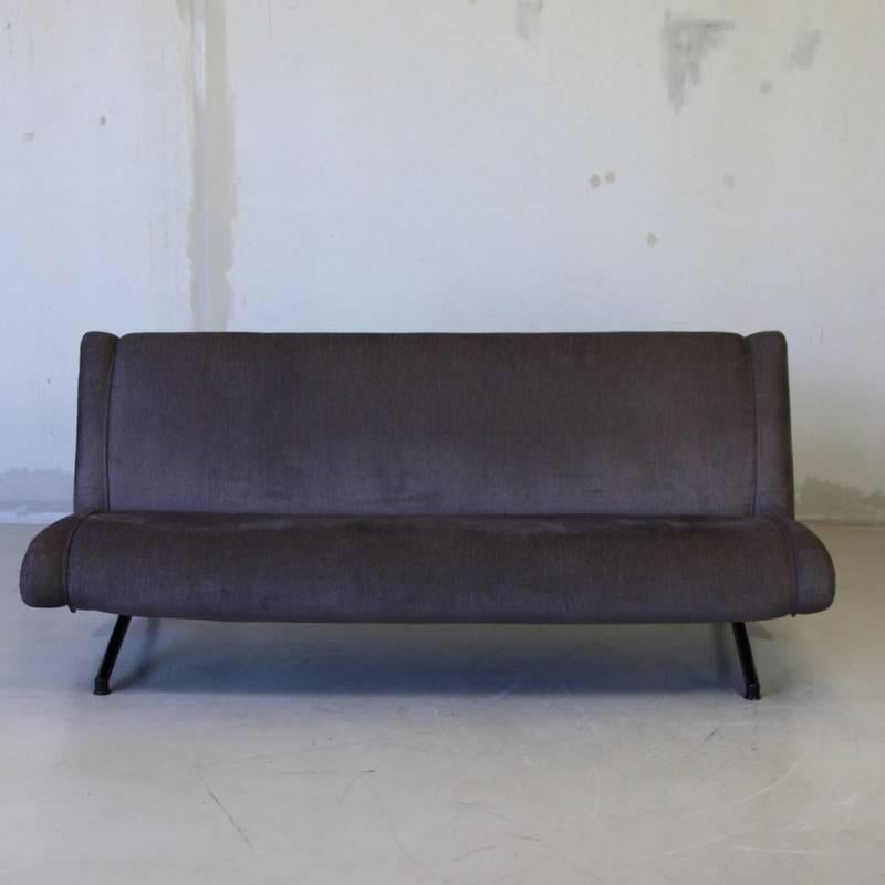 Italian Osvaldo Borsani, D70 Sofa/ Sofa Bed, 1954