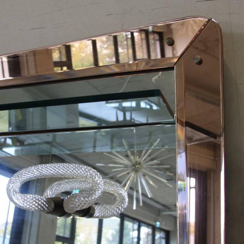 Mid-20th Century Italian Floor Mirror, 1950s For Sale