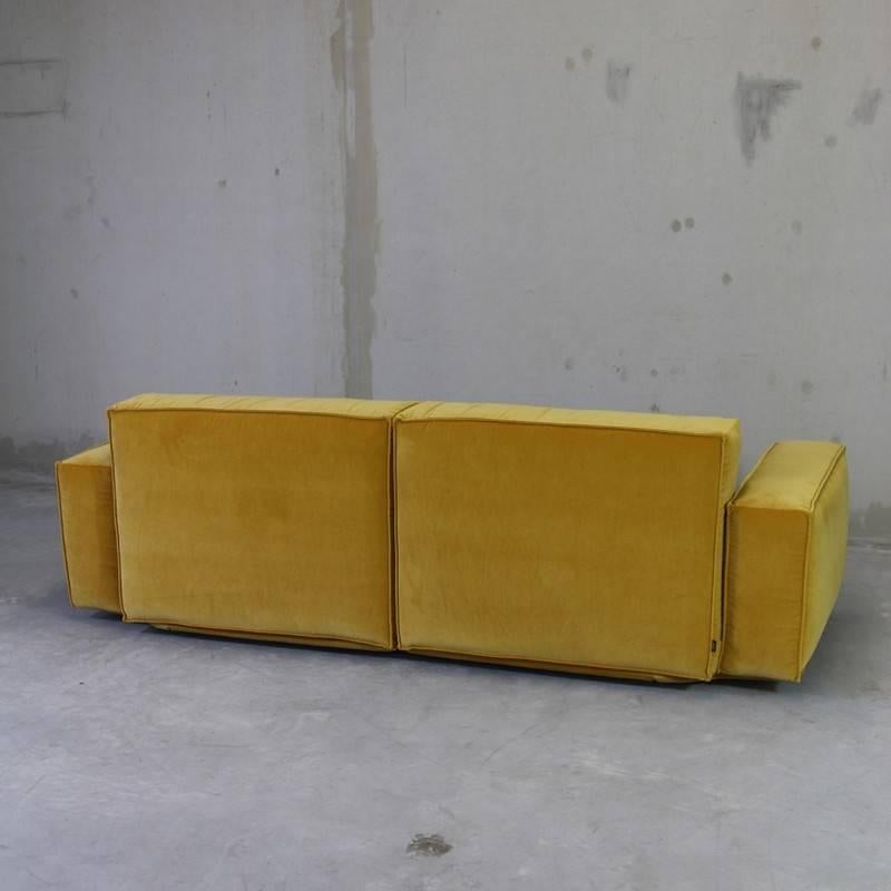 Modern Marechiaro XIII, 'Yellow' Sofa by Arflex, Italy For Sale