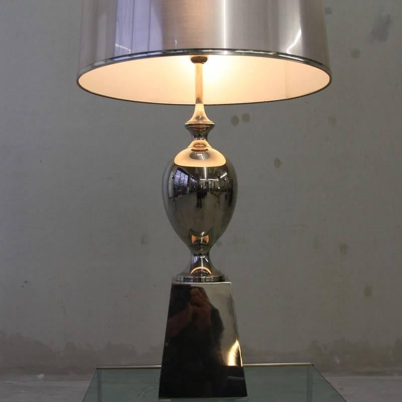 Modern 1970s Style Table Lamp, France