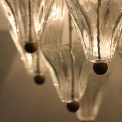 Pair of Wall Sconces, Polyhedral Glass