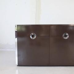 Three-Door Sideboard by Mario Sabot, in the style of Willy Rizzo, 1972