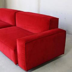 Marechiaro XIII 'Red' Sofa by Arflex, Italy