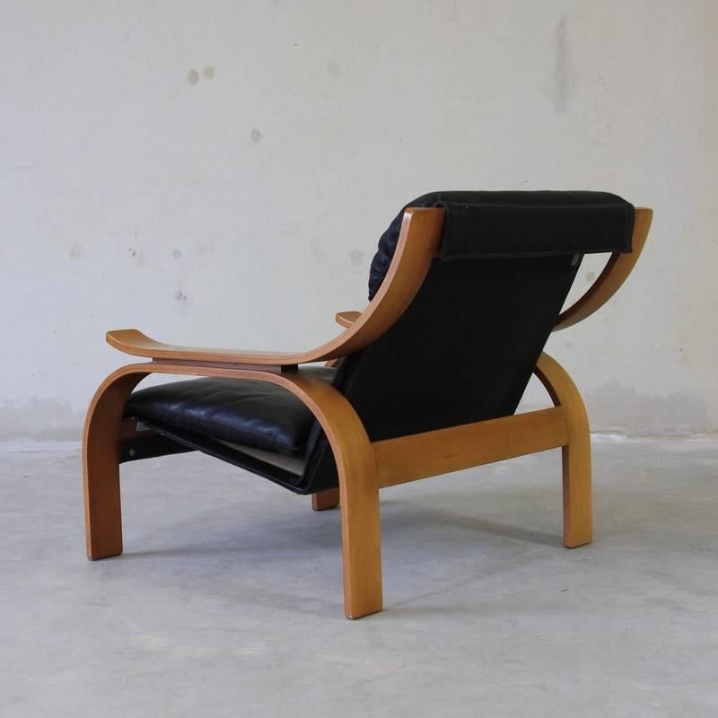 Modern Woodline Armchair by Marco Zanuso, 1964 For Sale