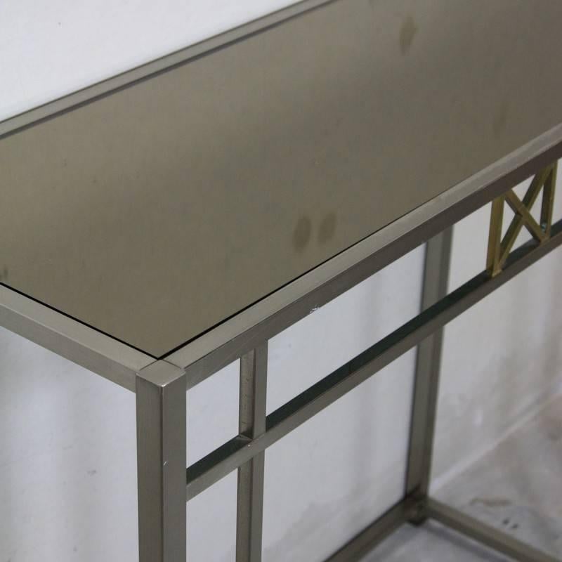 French Console Table, 1980s For Sale 1
