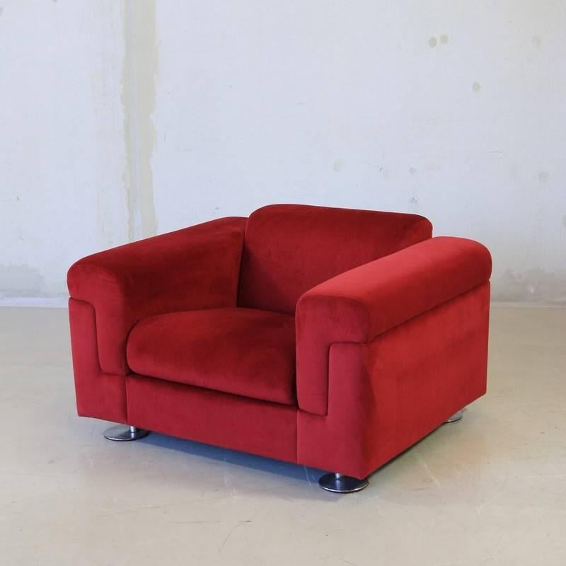 Mid-20th Century Borsani & Bonetti Lounge Chair for Tecno For Sale