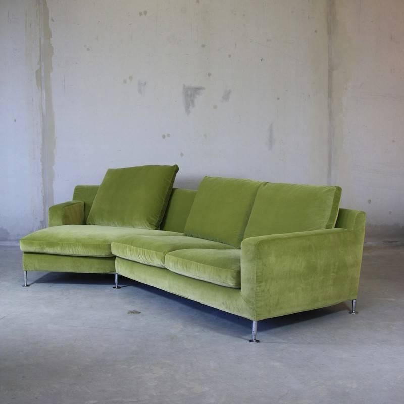 Italian Corner Sofa 'Green' by Antonio Citterio