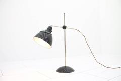 Lampe de bureau Bauhaus réglable, années 50
