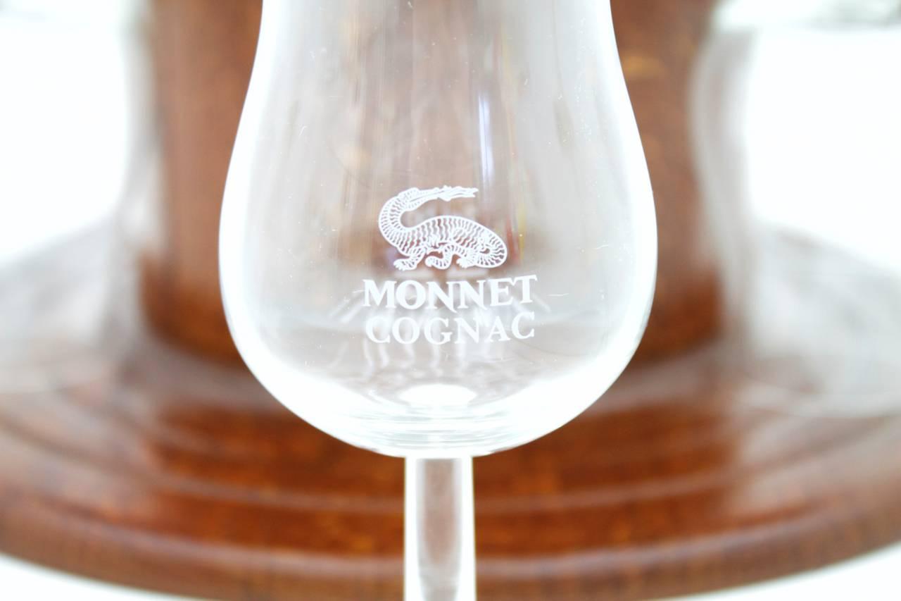 Brass Monnet Cognac Carousel with Six Classes For Sale
