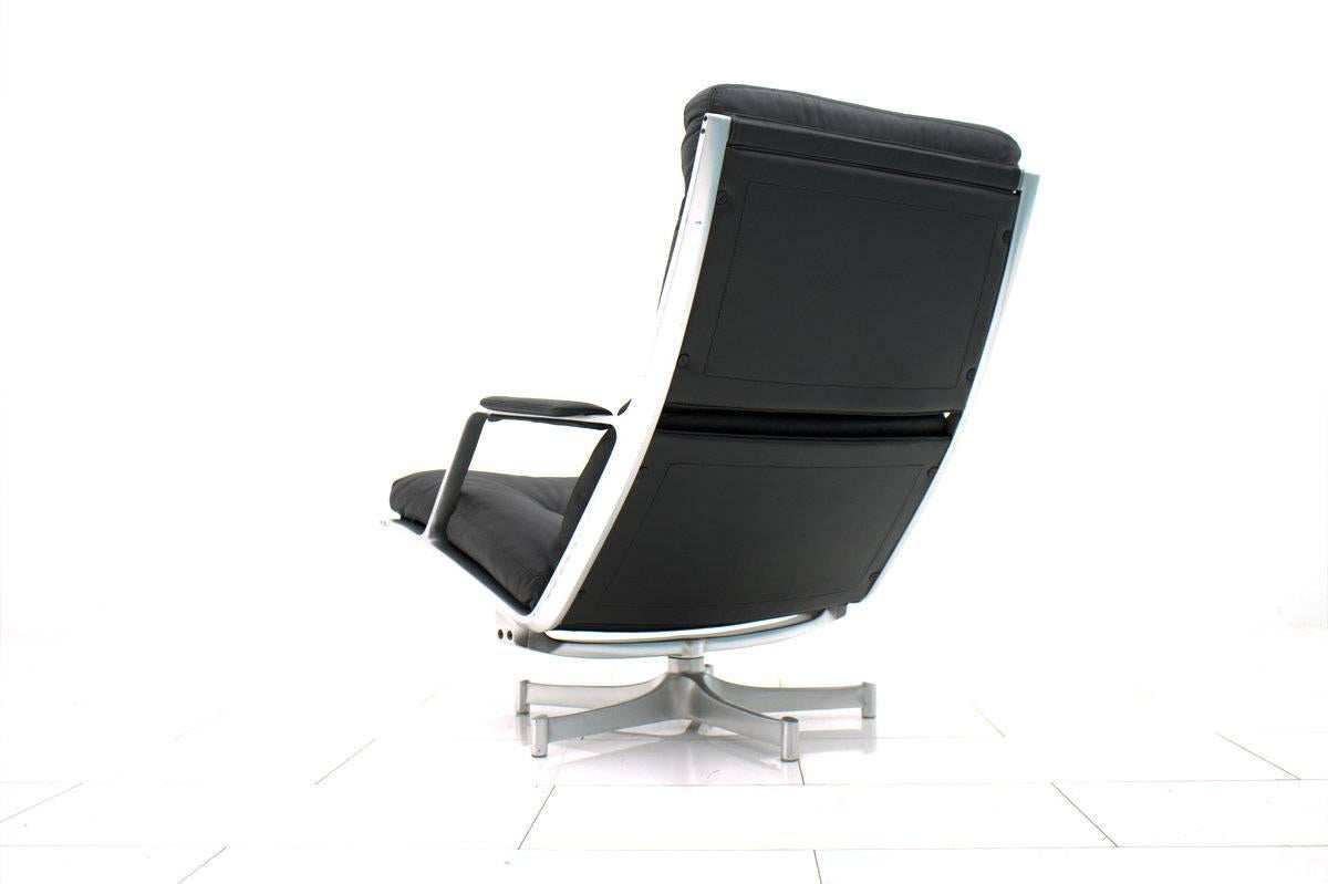 Aluminum Lounge Chair by Fabricius & Kastholm for Kill International FK 85 For Sale
