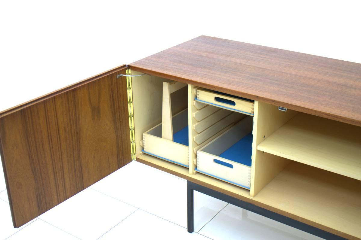 Dieter Waeckerlin Teak Wood Sideboard B40, Behr, Germany, 1960s 1