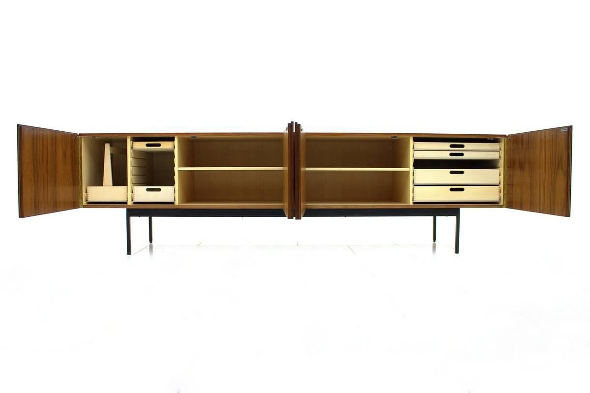 Mid-20th Century Dieter Waeckerlin Teak Wood Sideboard B40, Behr, Germany, 1960s