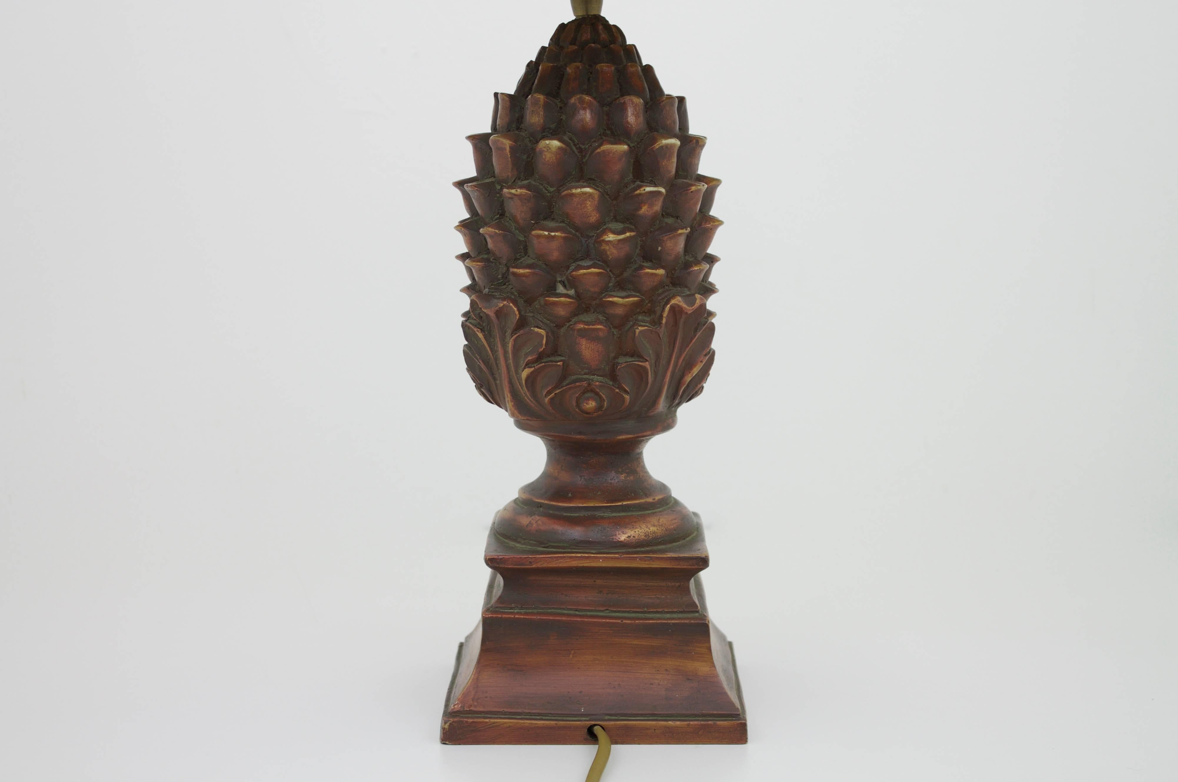 Mid-Century Modern Nice Pineapple Table Lamp