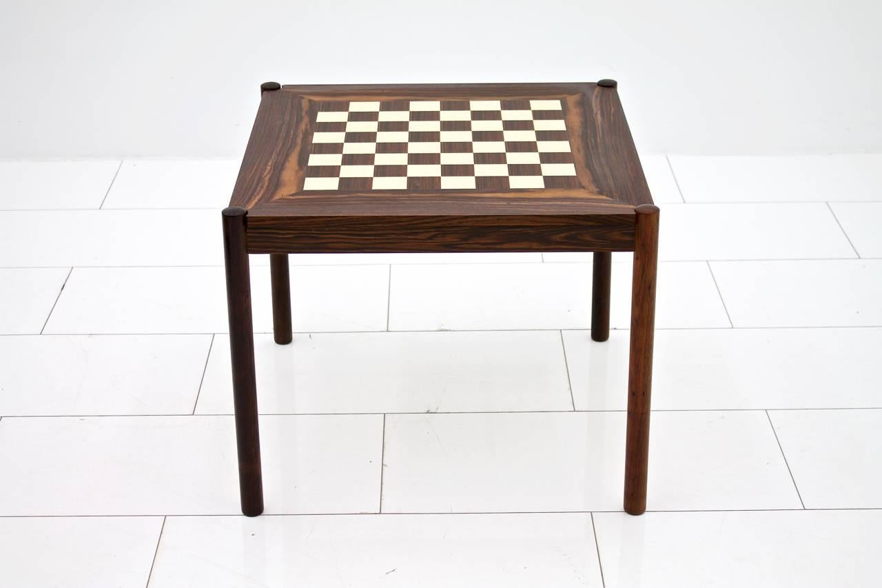 Danish Flip-Top Chess Table by Georg Petersen, Denmark, 1960s