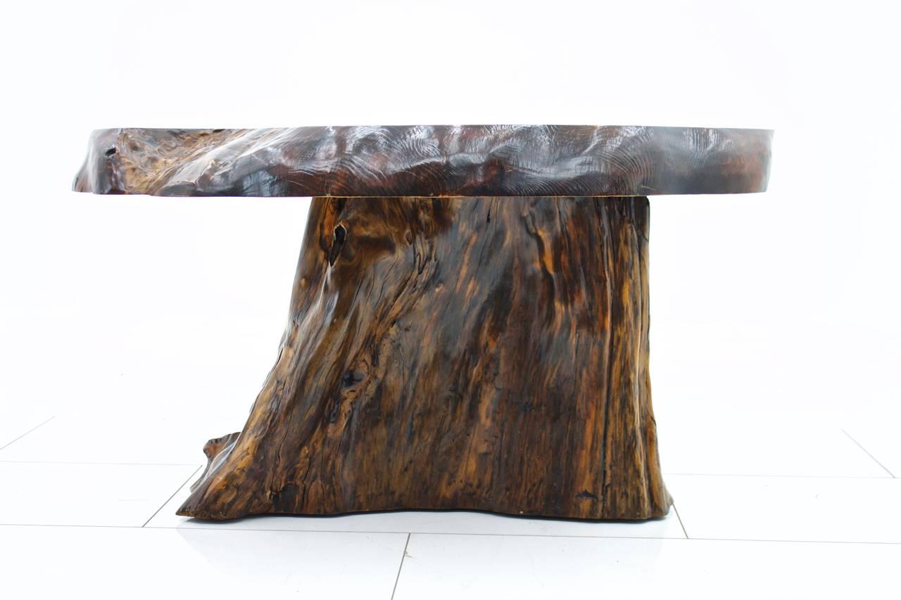 Solid Root Wood Coffee Table, 1960s In Good Condition In Frankfurt / Dreieich, DE