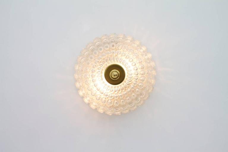 Gl And Br Flush Mount Or Wall Light By Limburg Germany 1960s Gl And Br Flush Mount Or Wall Light By Limburg Germany 1960s Very