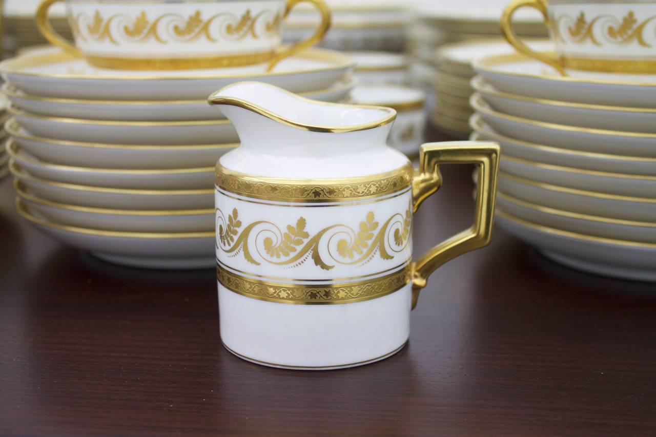 Italian Richard Ginori Dining & Coffee Porcelain Set 