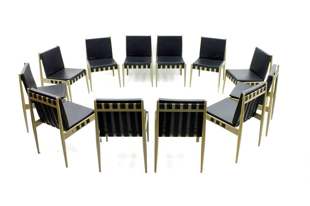 Egon Eiermann Side Chairs Se 121 Germany 1964 - 60 Chairs available In Good Condition For Sale In Frankfurt / Dreieich, DE