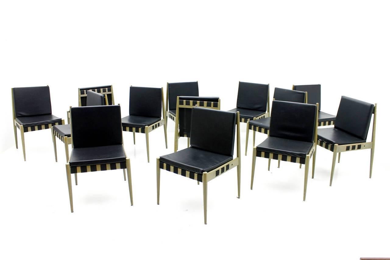 Mid-20th Century Egon Eiermann Side Chairs Se 121 Germany 1964 - 60 Chairs available For Sale