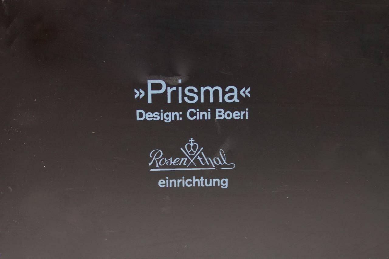 Late 20th Century Cini Boeri Desk Prisma for Rosenthal, 1981
