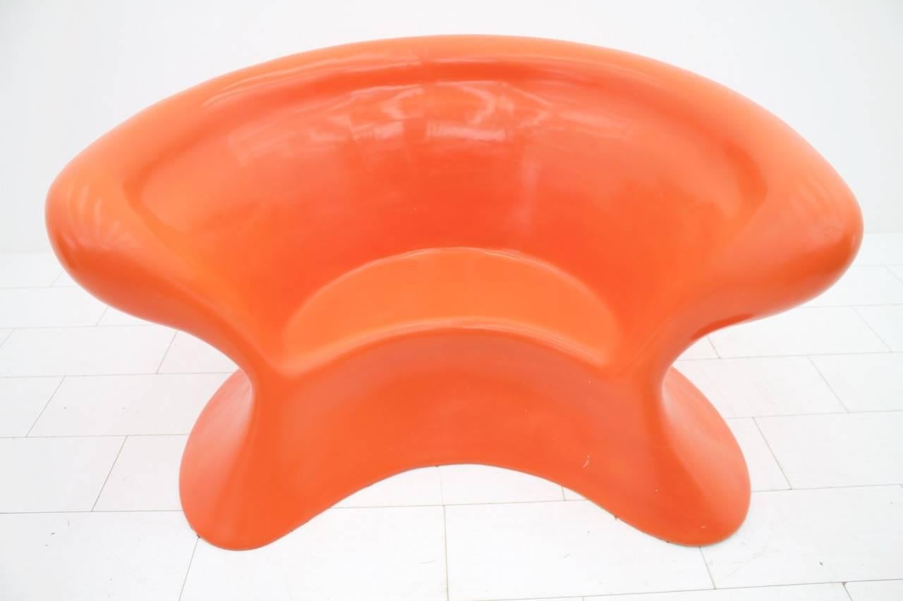 Late 20th Century Large Polyurethane Object Lounge Chair, 1970s For Sale