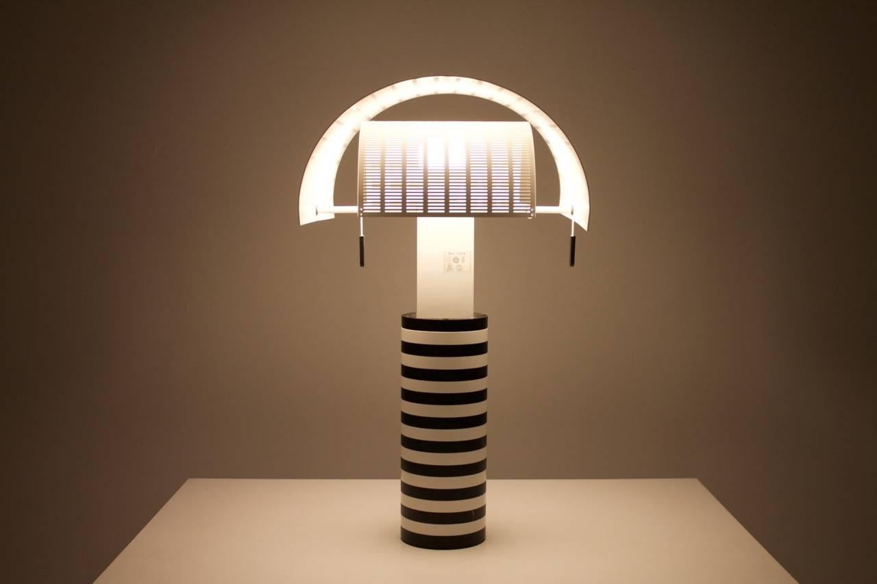 Italian Mario Botta 'Shogun' Table Lamp by Artemide, 1986