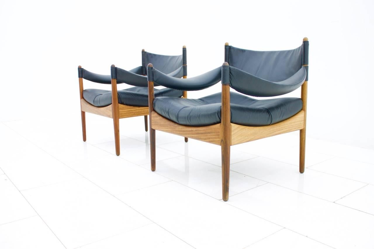 Pair of easy Chairs by Kristian Solmer Vedel made by Søren Willadsen, Denmark, 1963.

Excellent condition.

 
